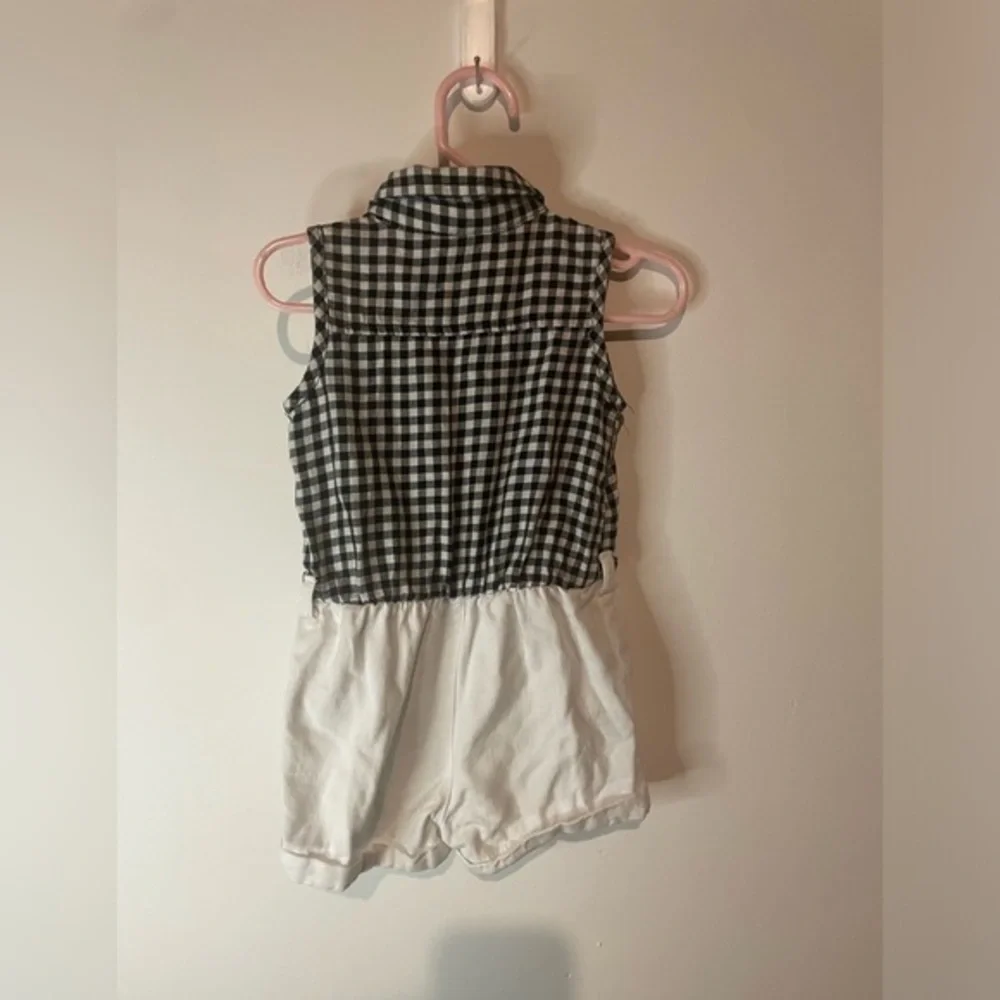 Little Lass checkered romper ‎ 3t - Picture 5 of 5
